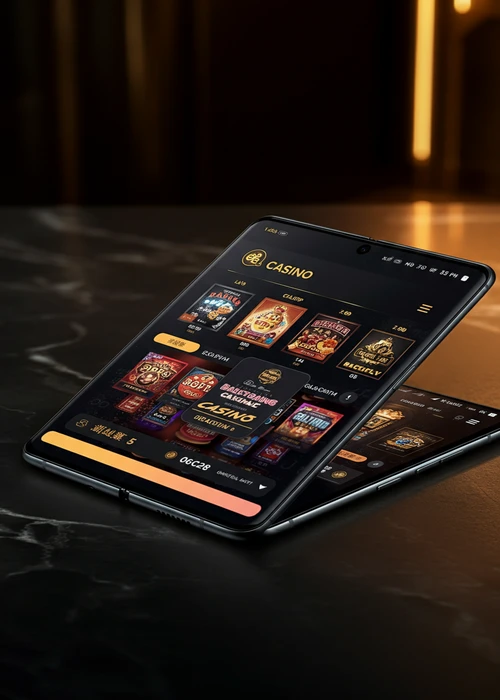 Screenshot van de uitgebreide spelbibliotheek van Vox Casino, met diverse slots, tafelspellen en live casino opties.