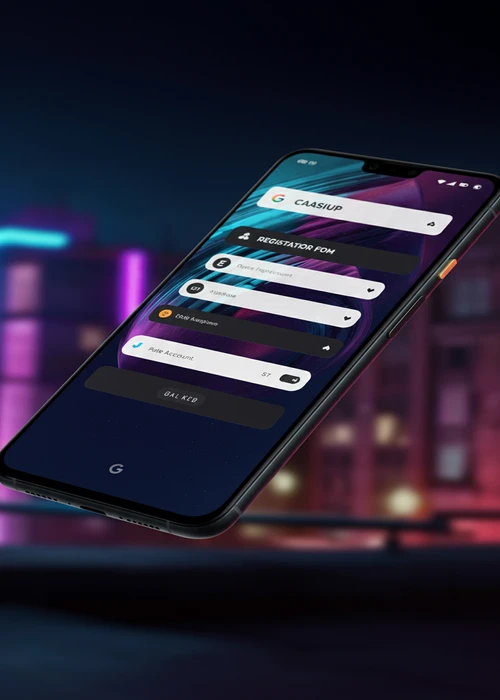 Schermafbeelding van het registratieformulier van Vox Casino met invoervelden voor e-mail, wachtwoord en valuta keuze voor snelle aanmelding